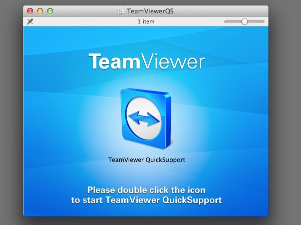 teamviewer quick support for mac